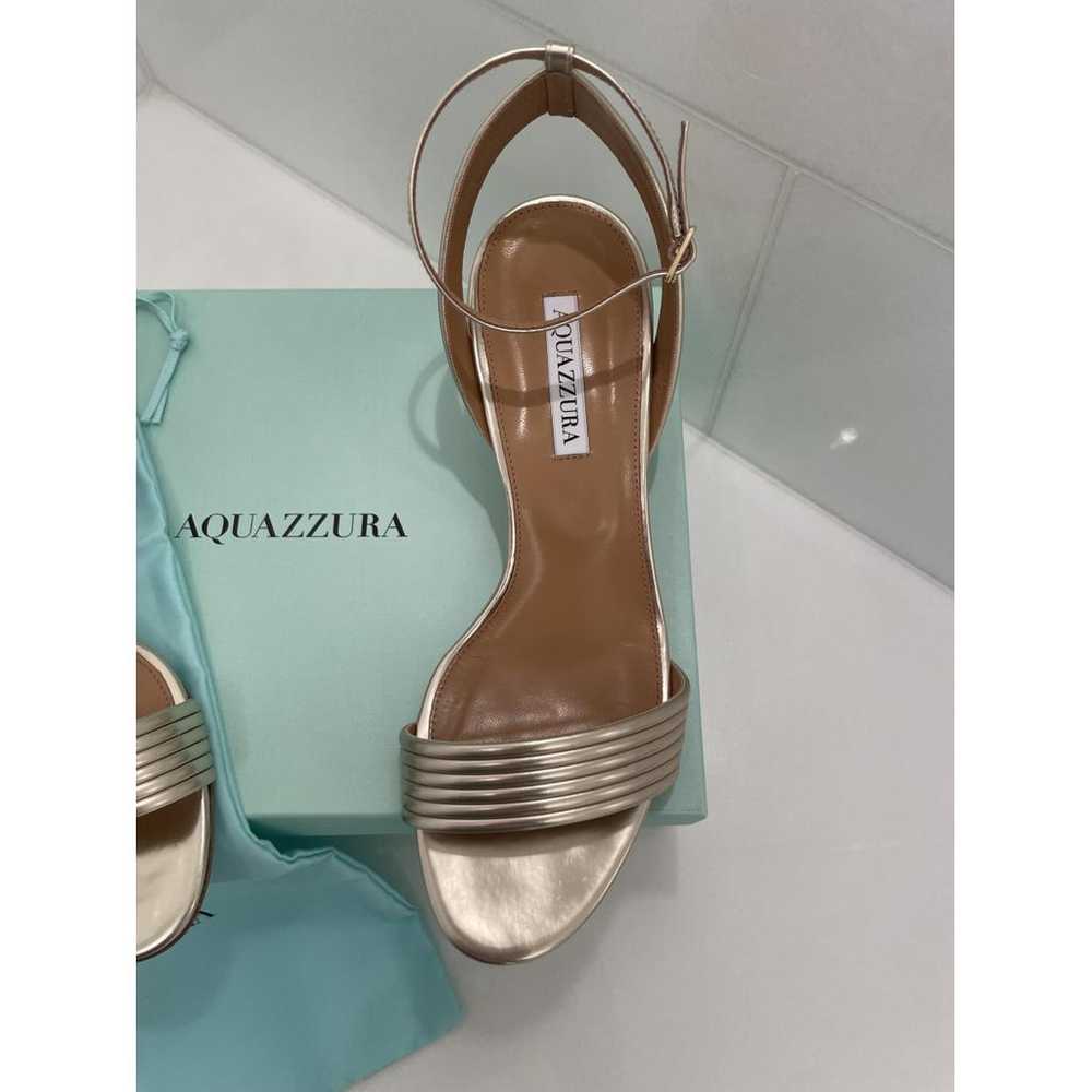 Aquazzura Leather sandal - image 4