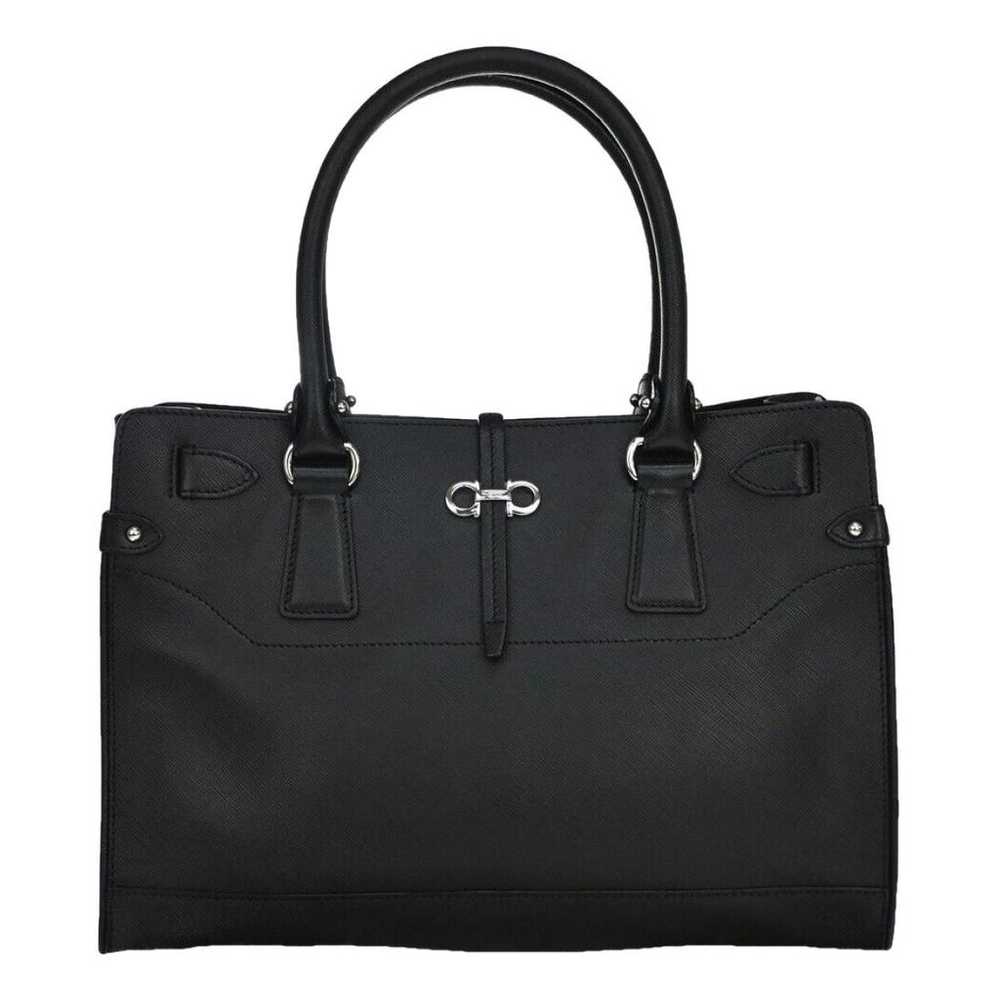 Salvatore Ferragamo Sofia leather handbag - image 1