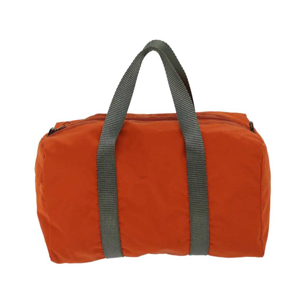 Prada PRADA Sports Hand Bag Nylon Orange Auth hk1… - image 12