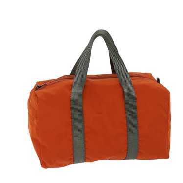 Prada PRADA Sports Hand Bag Nylon Orange Auth hk1… - image 1