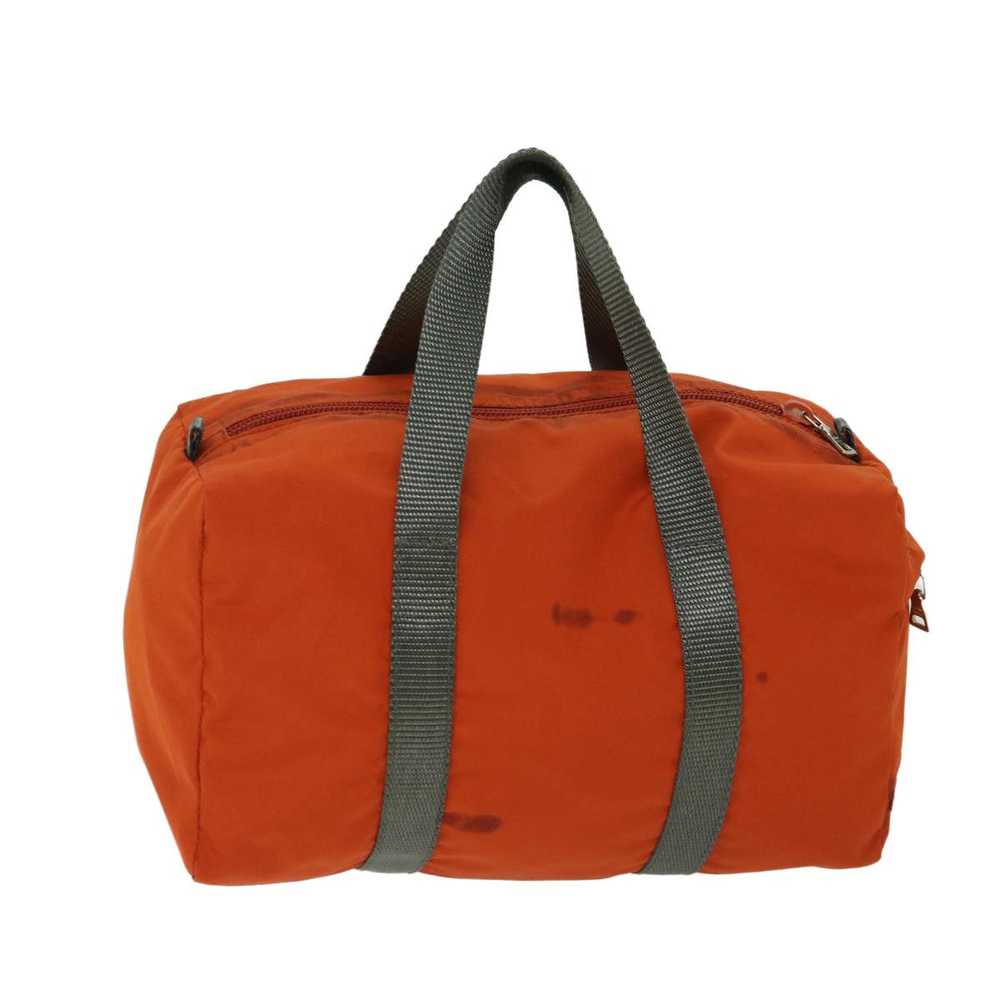 Prada PRADA Sports Hand Bag Nylon Orange Auth hk1… - image 2