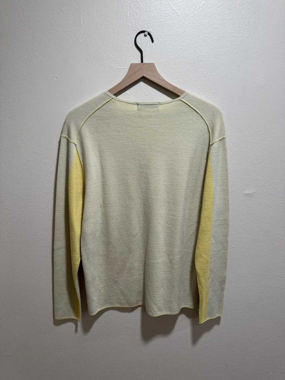 Issey Miyake Issey Miyake Yellow Longsleeve - image 4