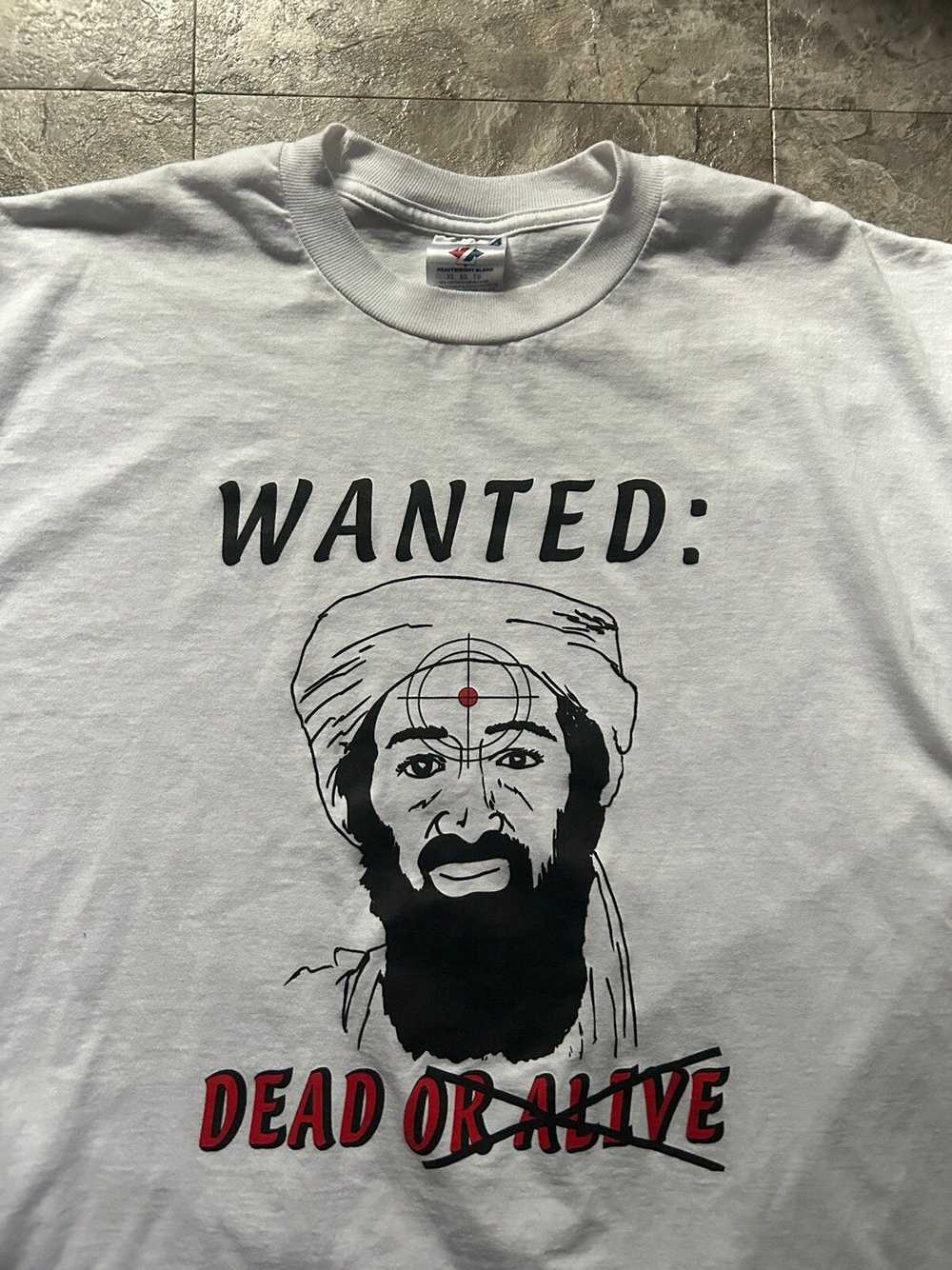 Streetwear × Vintage VINTAGE OSAMA BIN LADEN SHIRT - image 2