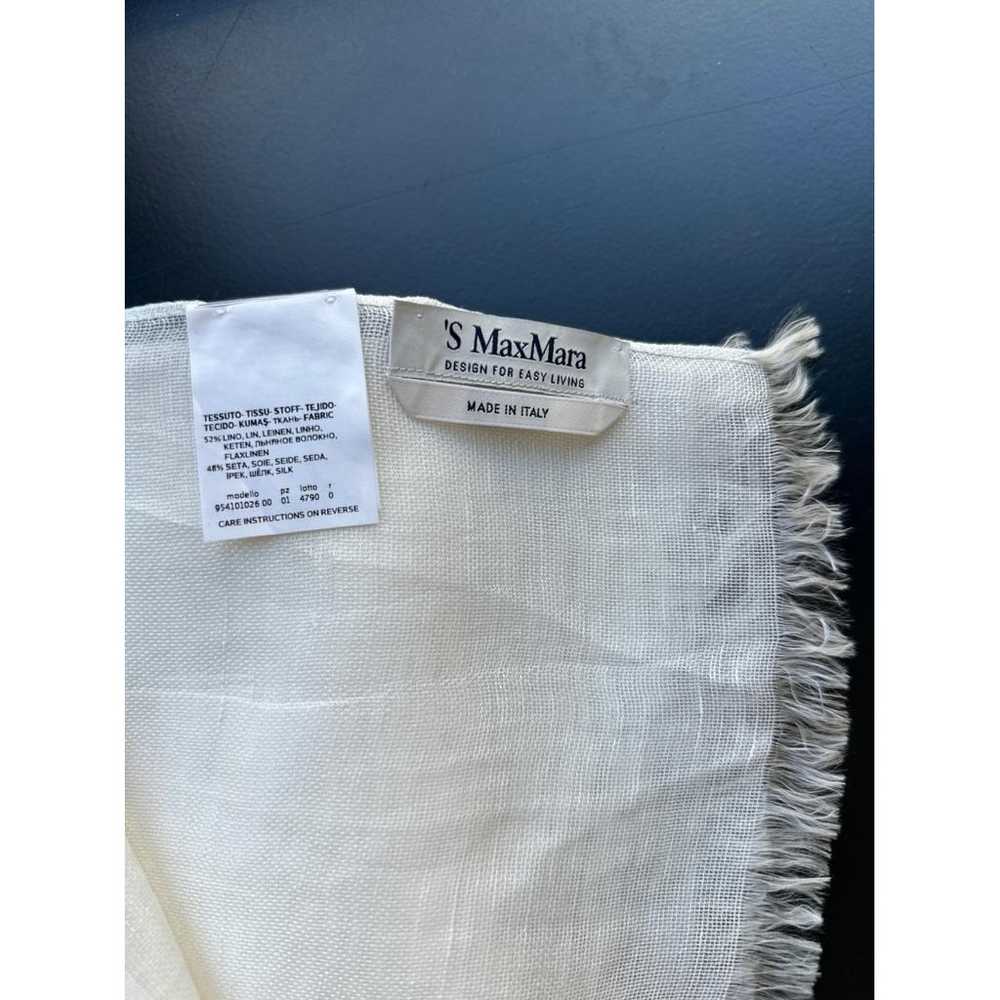 Max Mara 's Linen stole - image 3