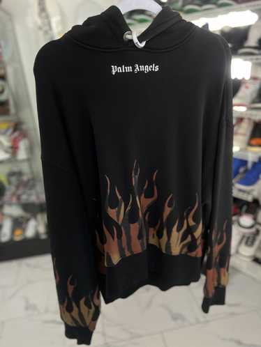 Palm Angels Palm Angels Flame Hoodie Size Small