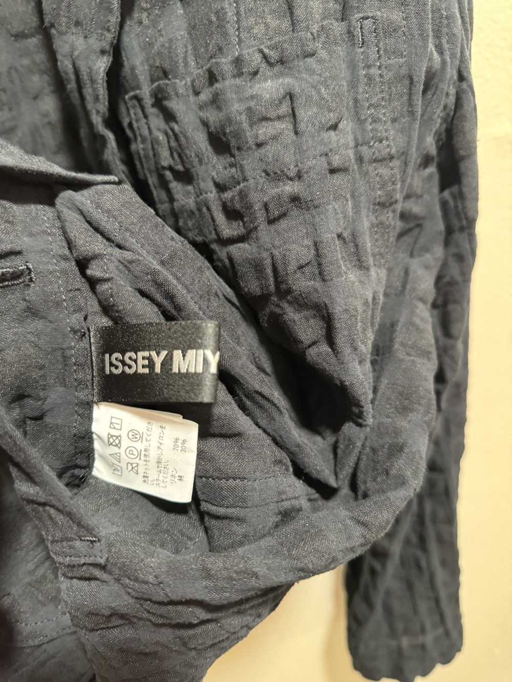 Issey Miyake Issey Miyake Square Textured Blazer … - image 3