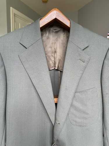 Bespoke Green fresco bespoke sport coat by WW Chan