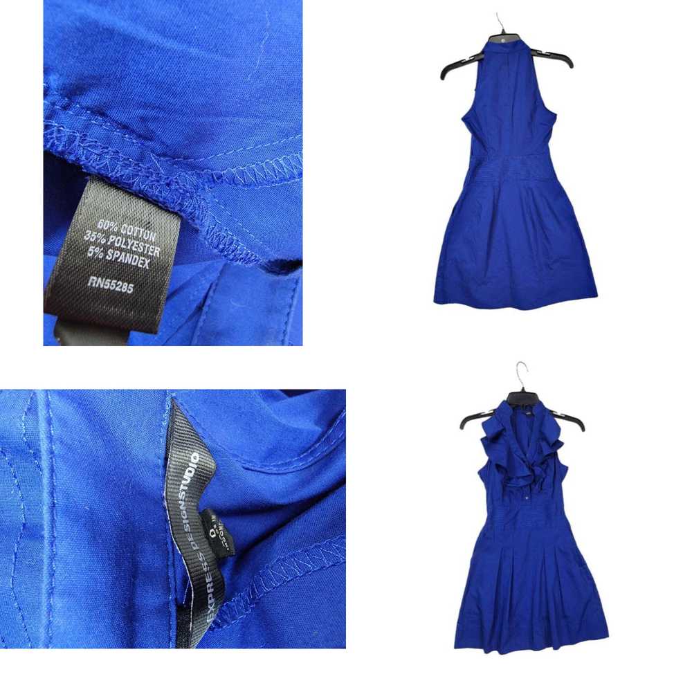 Express Express Design Studio Dress Size 0 Blue W… - image 4