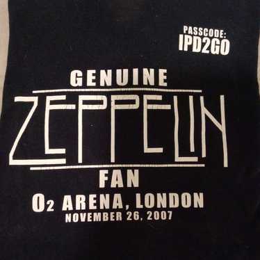 Led Zeppelin concert t-shirt