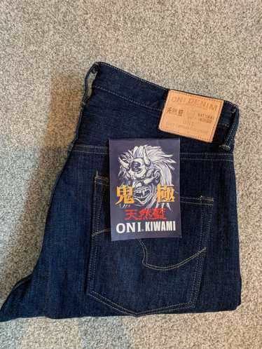 Oni ONI-679KIWAMI Indigo Spike Selvedge Denim Kiwa