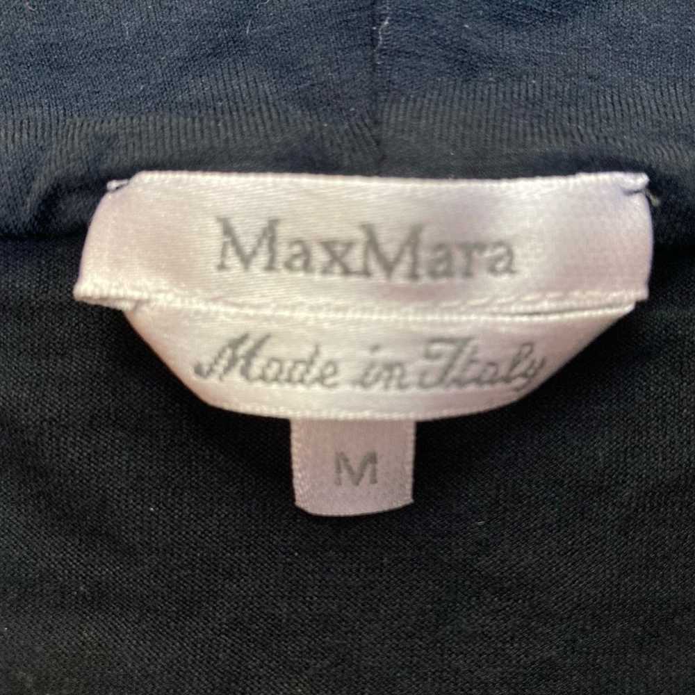 Max Mara Black Knit Top in Size Medium - image 7