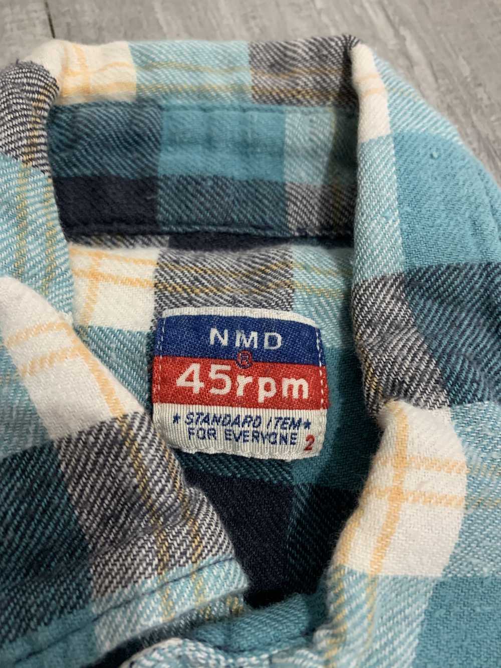 45rpm × Japanese Brand × Vintage 45RPM NMD Plaid … - image 4