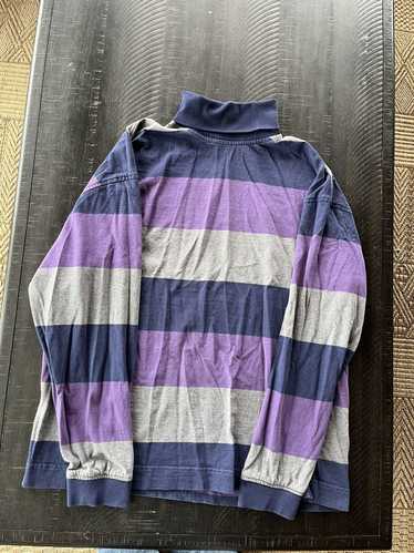 Gap Y2K Heavy Gap Turtleneck Striped Long Sleeve