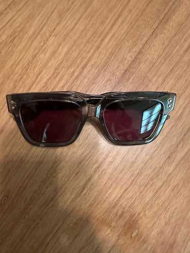 Gucci Transparent Gray Square Sunglasses