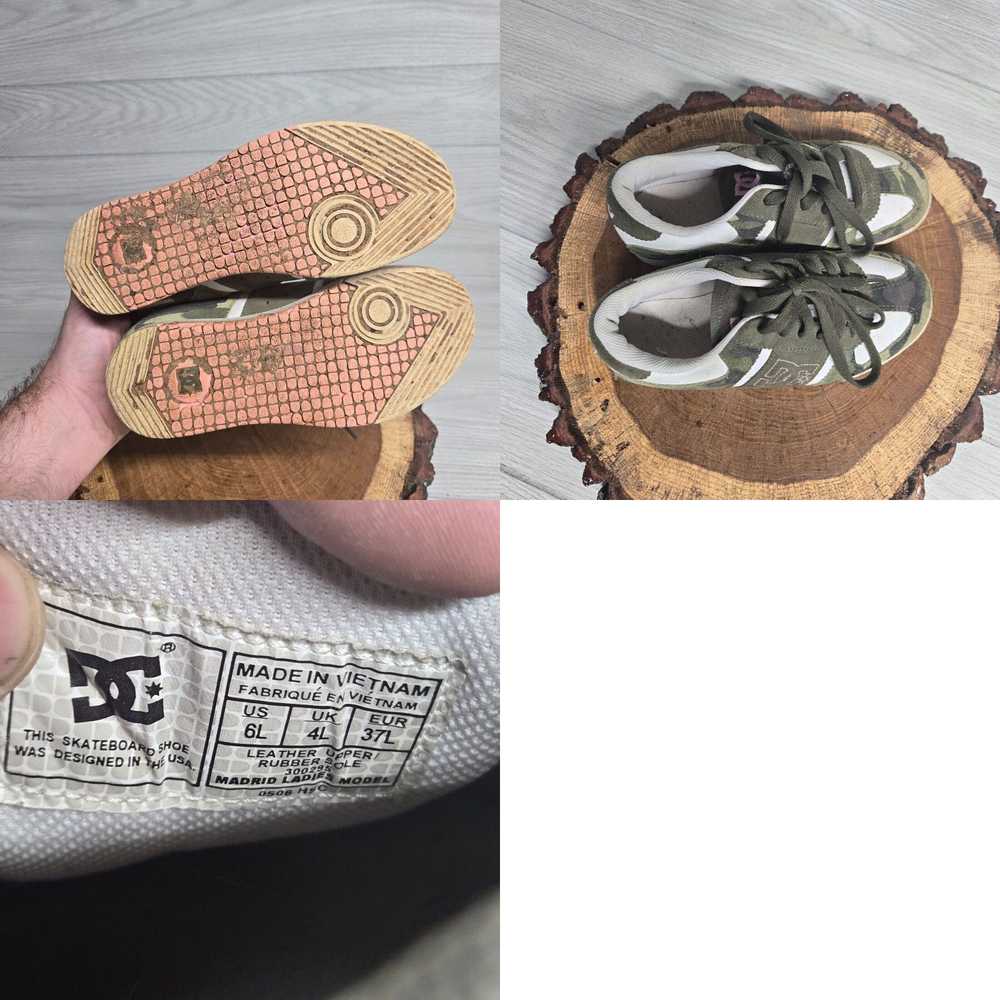 Pinko DC Camo White Pink Skateboard Shoes Sneaker… - image 4