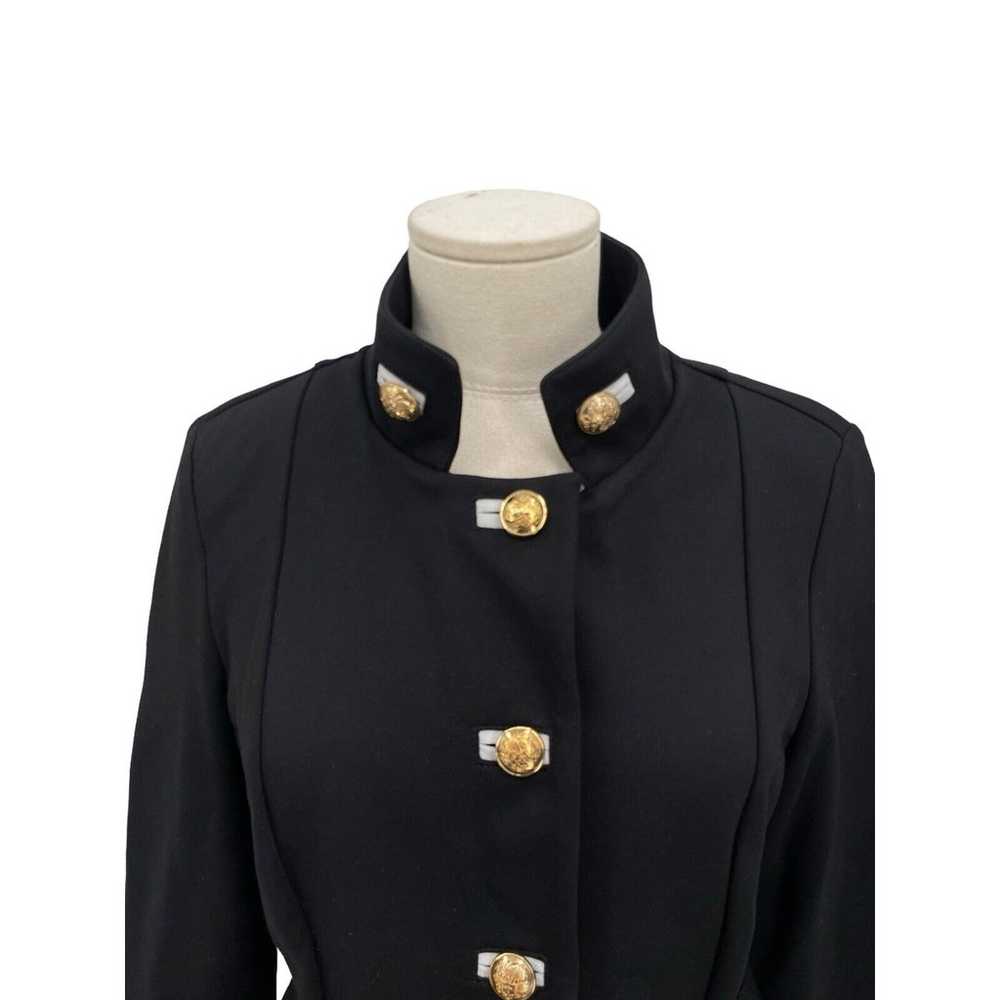 Joseph Ribkoff Military Style Jacket Ponte Knit C… - image 2