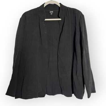 Eileen Fisher Notch Collar Silk Sponge Jacket Wome