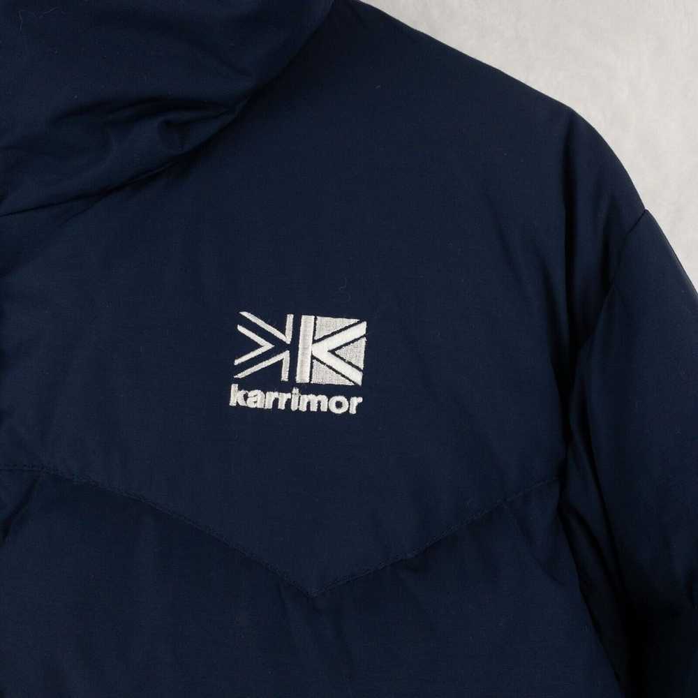 Karrimor Jacket Womens Medium Navy Blue Down Puff… - image 4