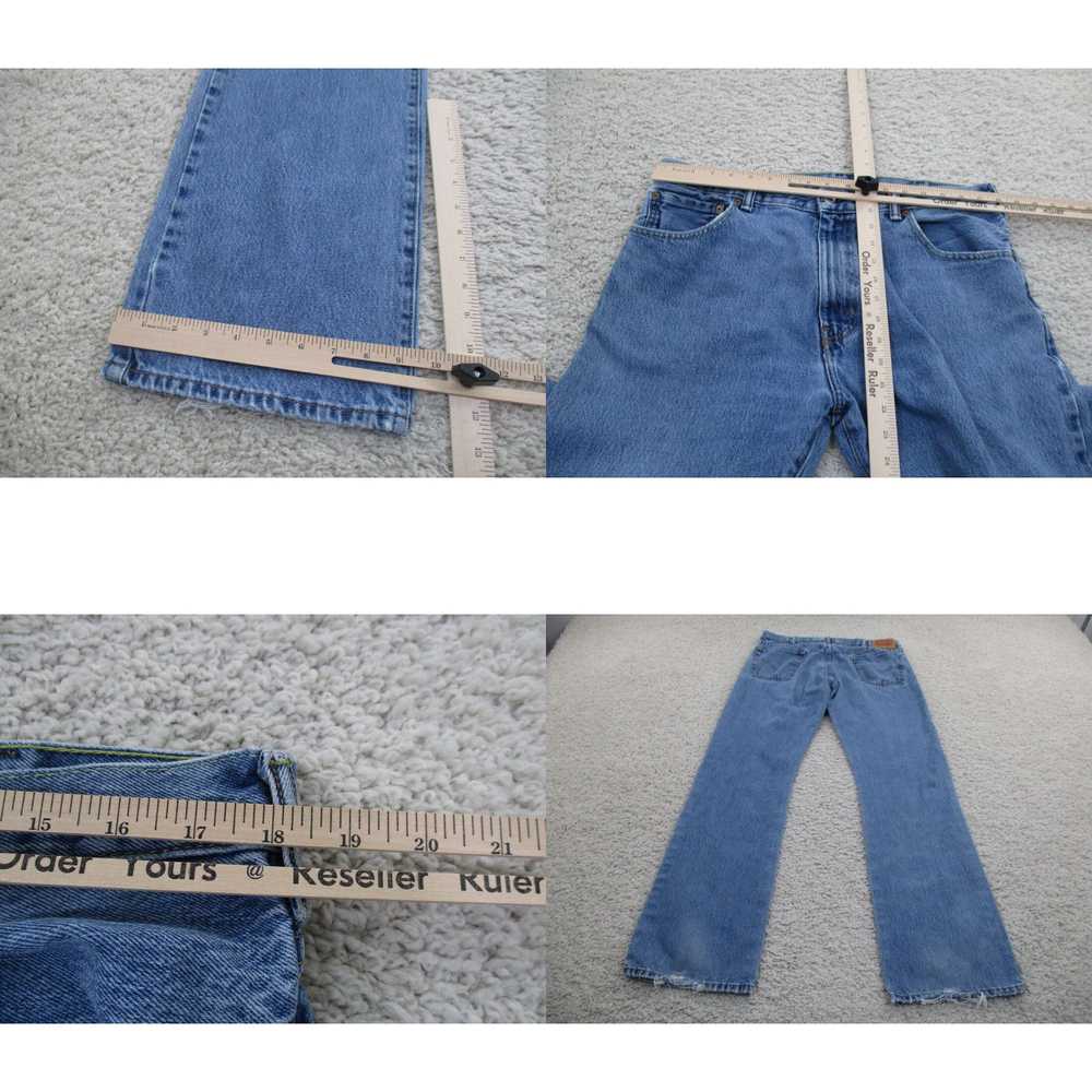 Levi's Levi's Jeans 36x36 Blue 517 Western Bootcu… - image 4