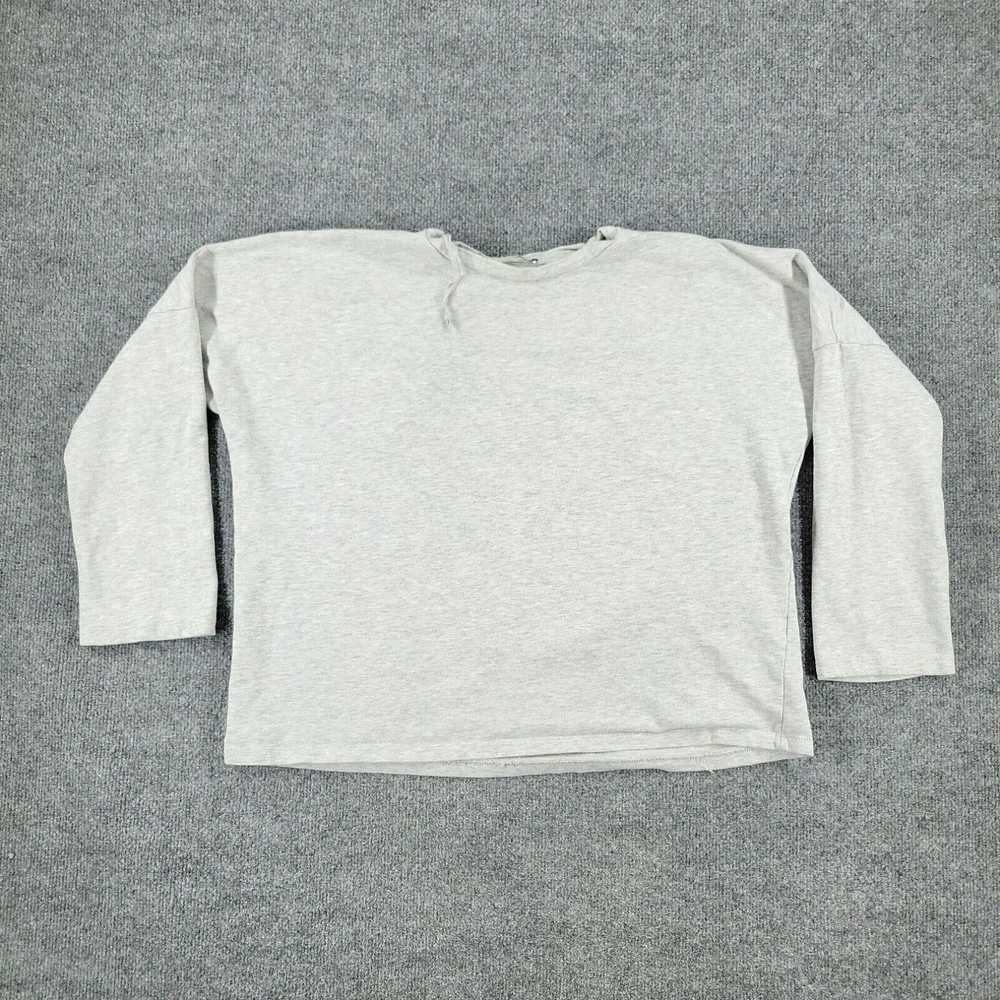 Zara Zara Sweatshirt Women Small Gray Trafaluc Pu… - image 1