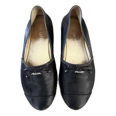 Prada Leather espadrilles - image 1