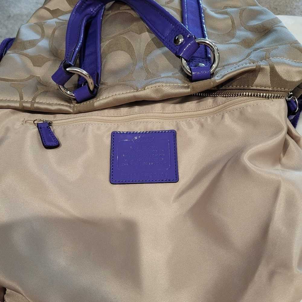 Coach Poppy XL Tote Crossbody Combo - image 10