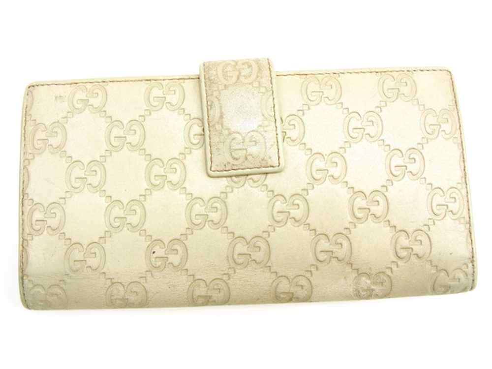 gucci Long Wallet W Hook Guccisima Off-White Leat… - image 2