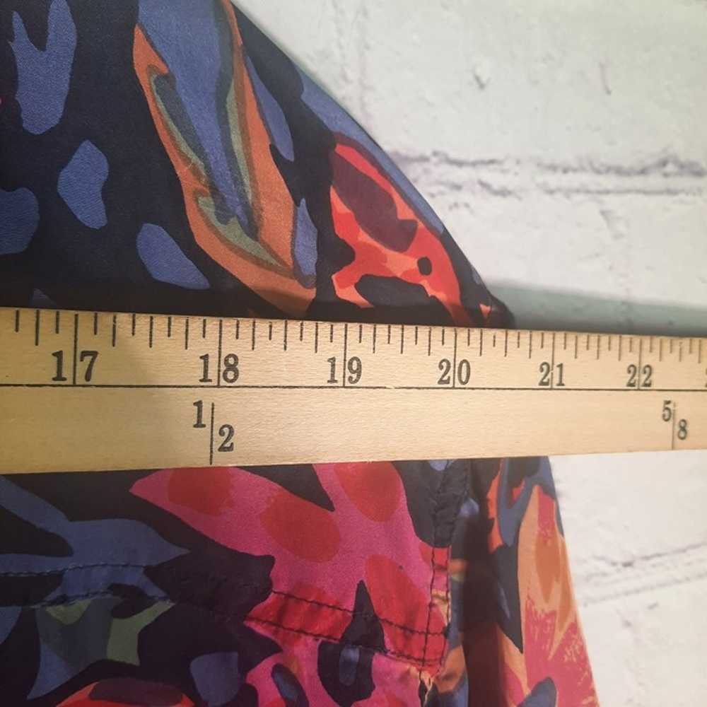 Vintage Details Express Colourful Vibrant Silk Bu… - image 7