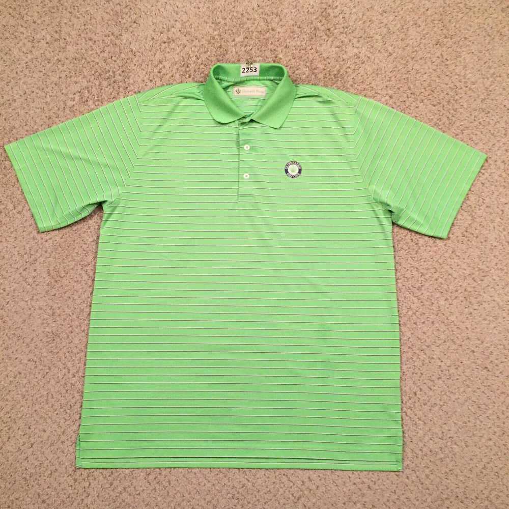 Vintage Donald Ross Polo Shirt Mens Large Green S… - image 1