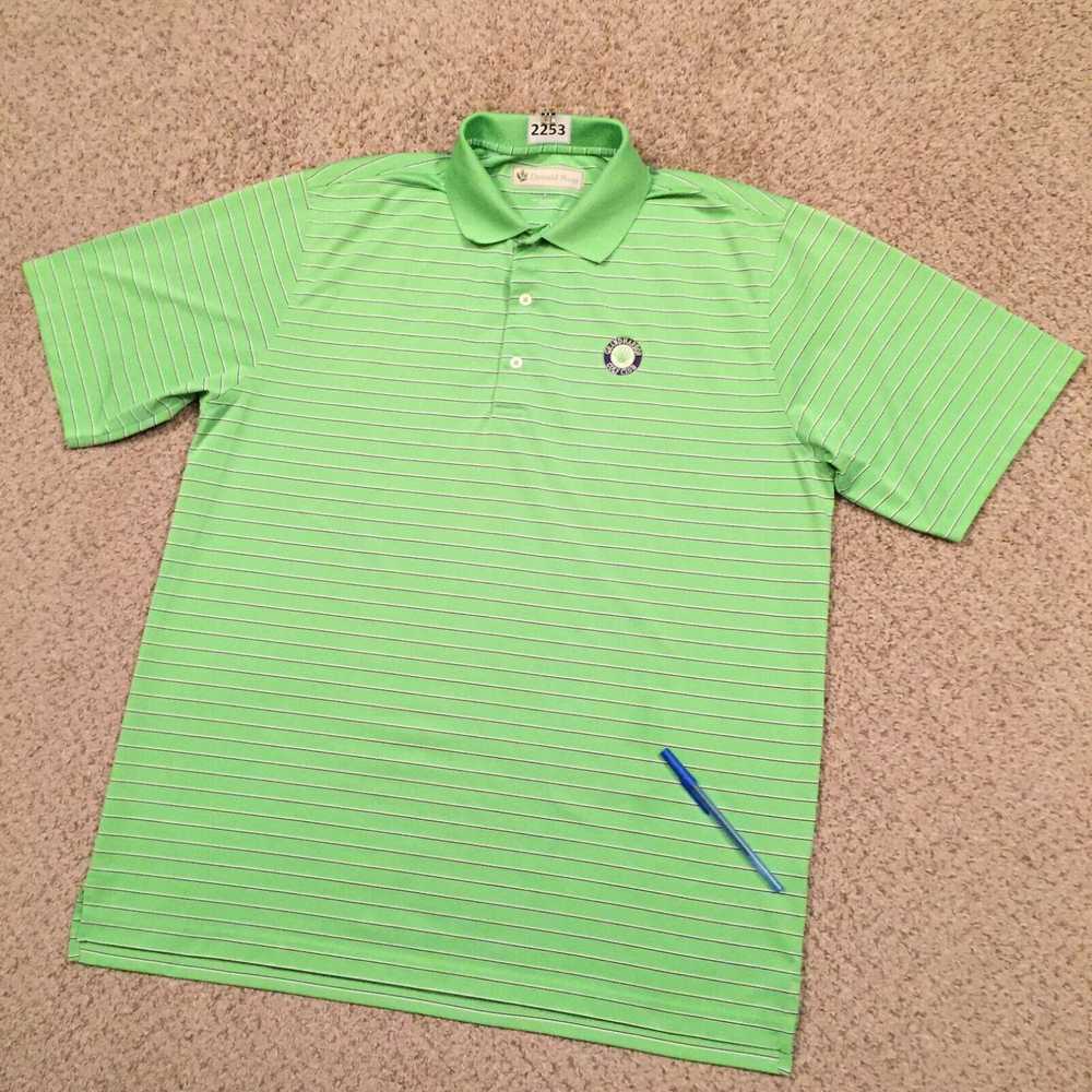 Vintage Donald Ross Polo Shirt Mens Large Green S… - image 2