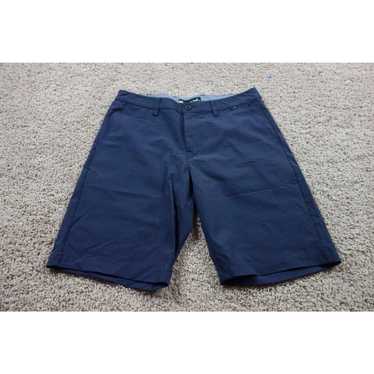 Vintage Travis Mathew Shorts Mens 32 Blue Chino Pe