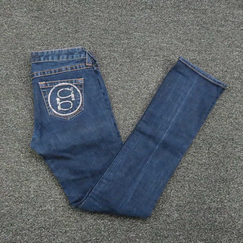 Bebe Bebe Jeans Womens Size 28 Blue Boot Cut Regu… - image 1