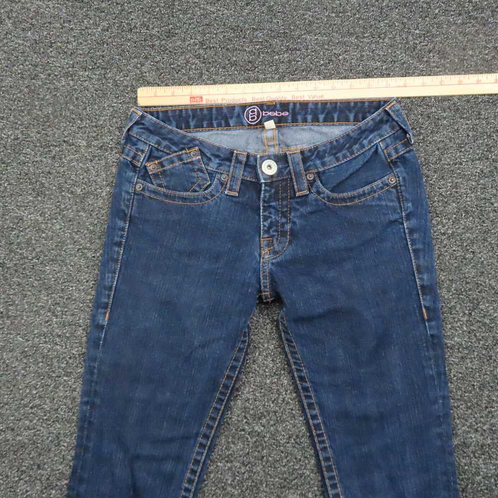 Bebe Bebe Jeans Womens Size 28 Blue Boot Cut Regu… - image 2