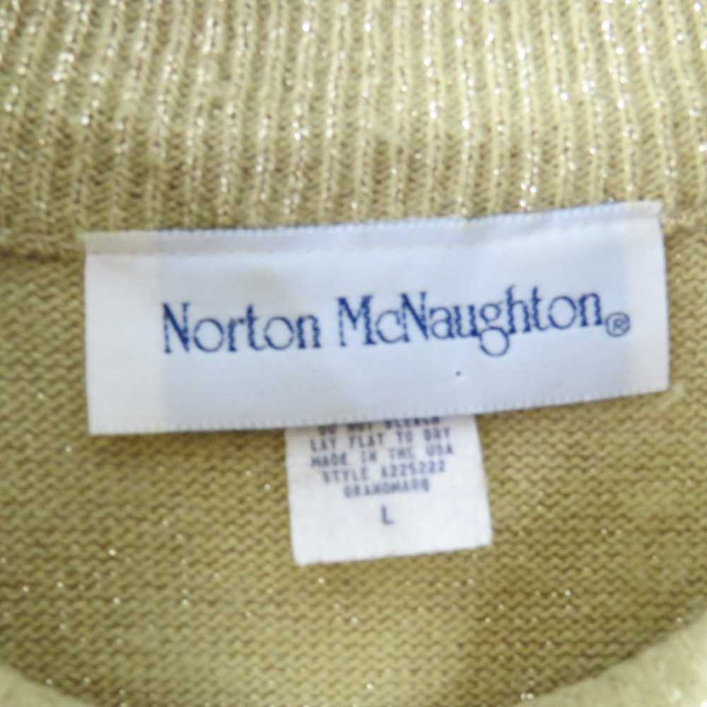1980s Norton McNaughton Vintage Gold Glitter Spar… - image 4