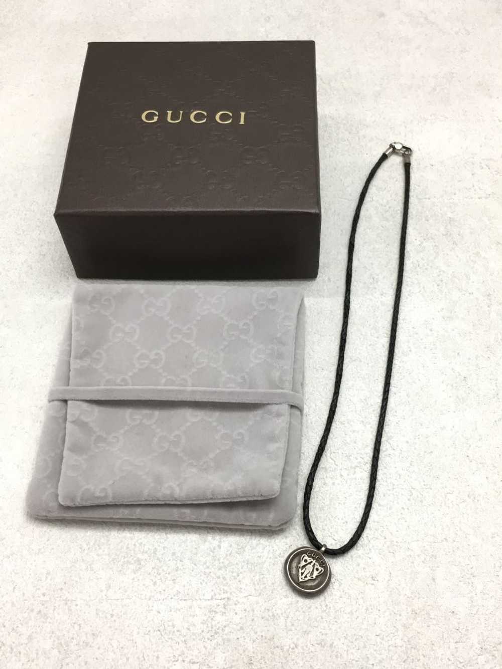 [Japan Used Necklace]  Gucci Necklace/Sv925/Gry/M… - image 5