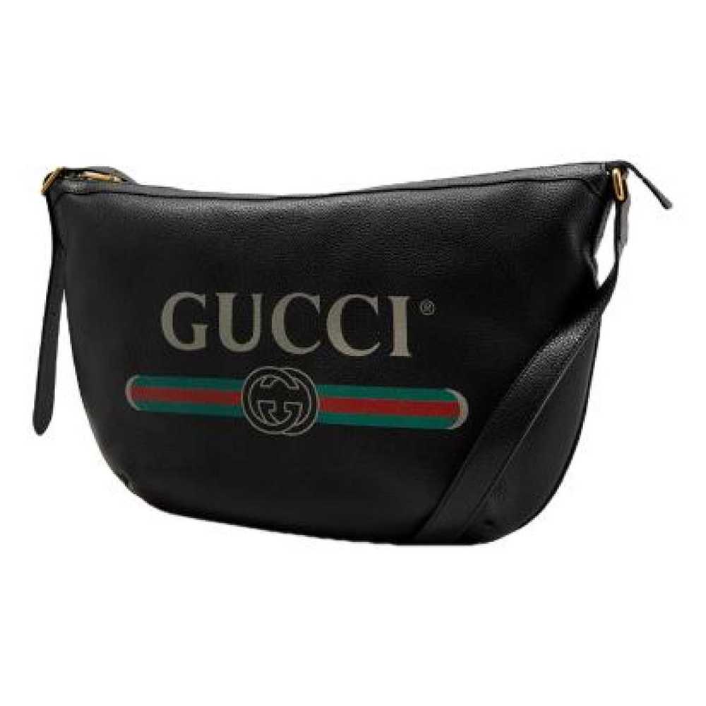 Gucci Hobo leather handbag - image 1