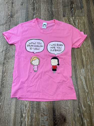 Vintage 2009 angry little girls tee