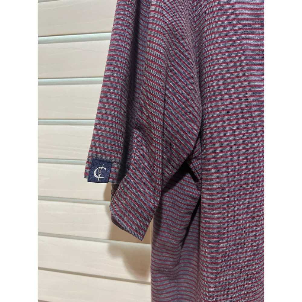 Criquet Criquet Mens Striped Polo Shirt - Size L - image 3