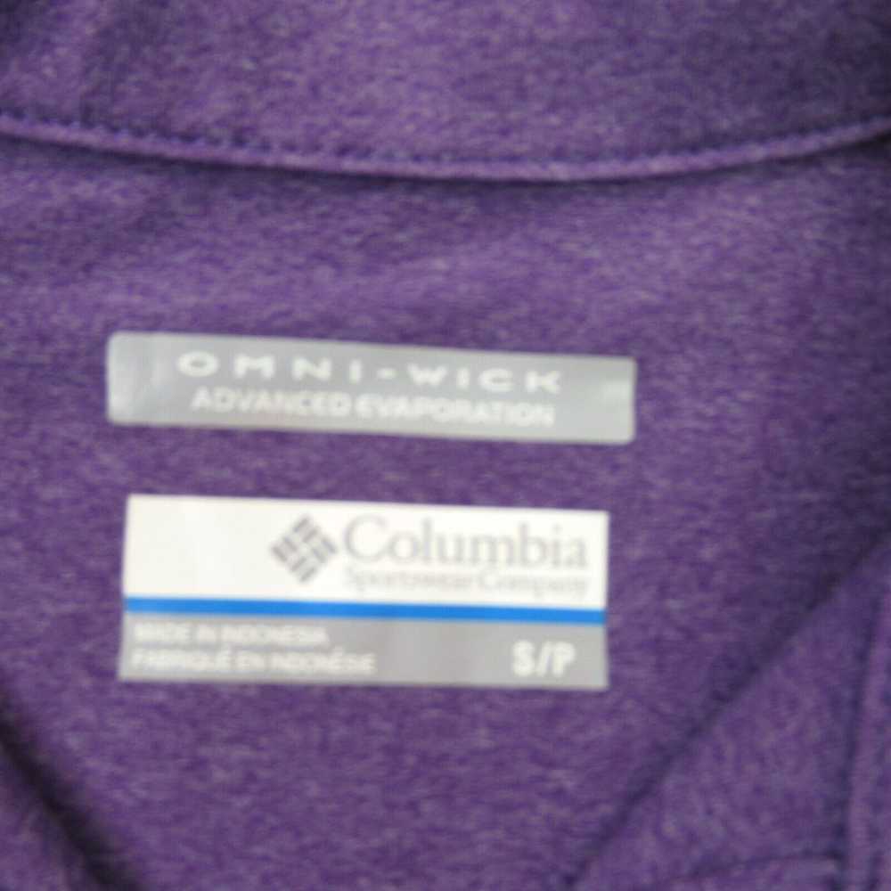 Vintage Columbia Shirt Womens Small Short Sleeve … - image 3