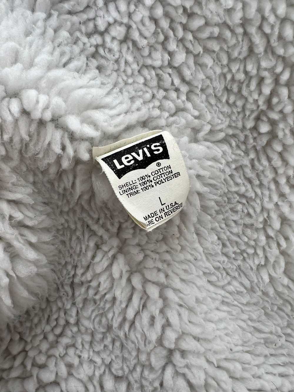 Levi's × Vintage Vintage Levis 527 Sherpa Denim T… - image 6