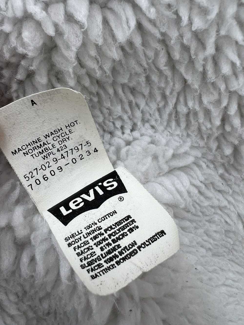 Levi's × Vintage Vintage Levis 527 Sherpa Denim T… - image 7