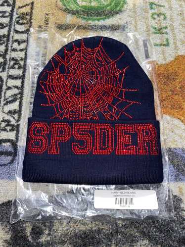 Spider Worldwide Sp5der OG Web Beanie Navy Red