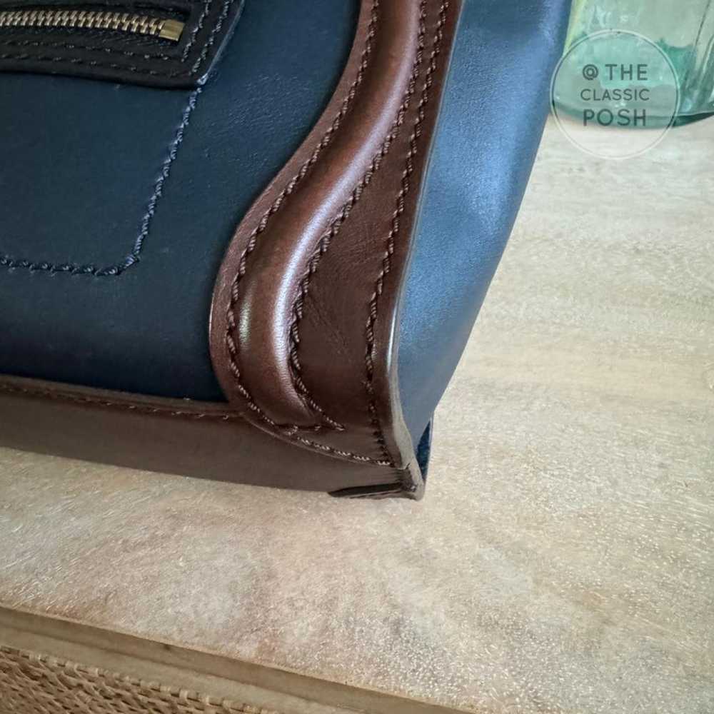 Celine Luggage leather handbag - image 8