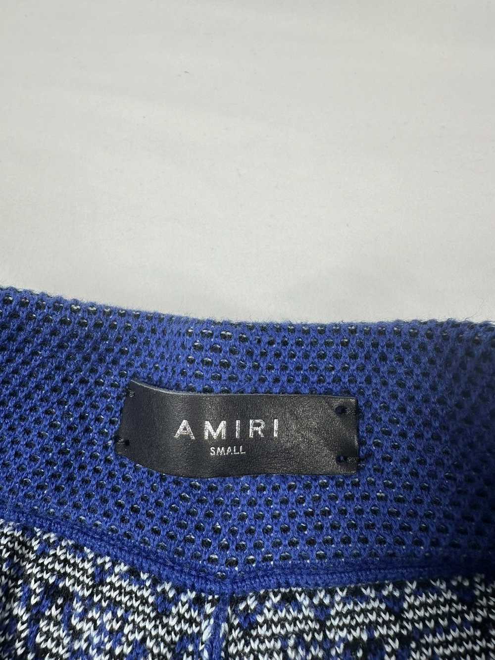 Amiri Amiri Bandana Shorts -BLUE - image 4