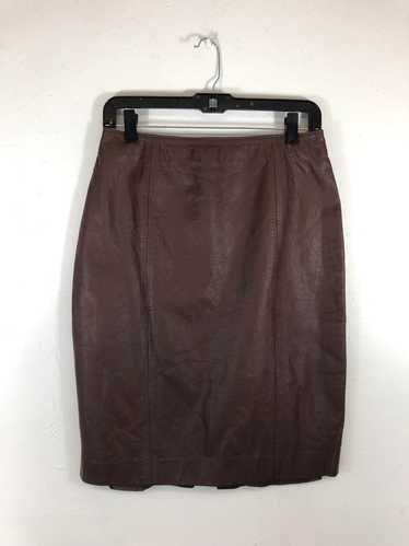 Pia Rucci Leather Skirt