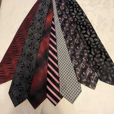 Lot of 7 men's ties Lot #17