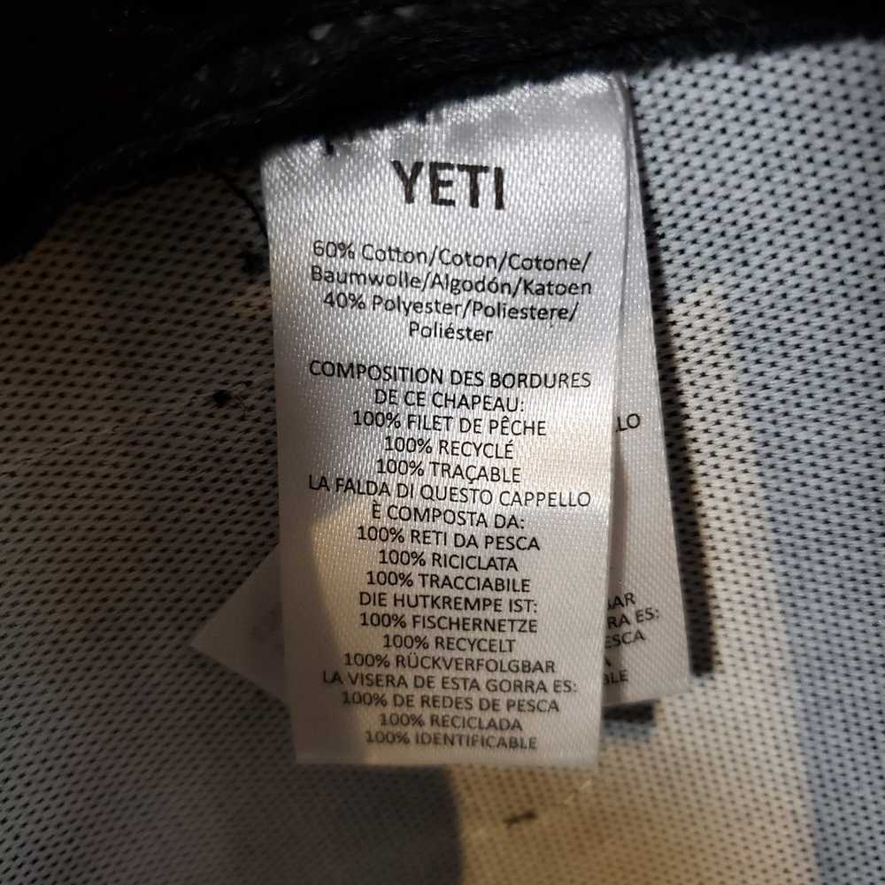 YETI Corduroy Trucker Hat Snapback Cap Black - image 11