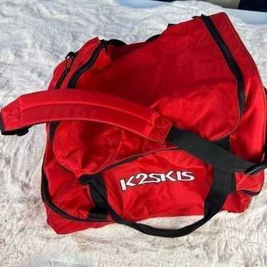 Vintage K2 Skis Ski Boot Bag Snow Board Carry Duff