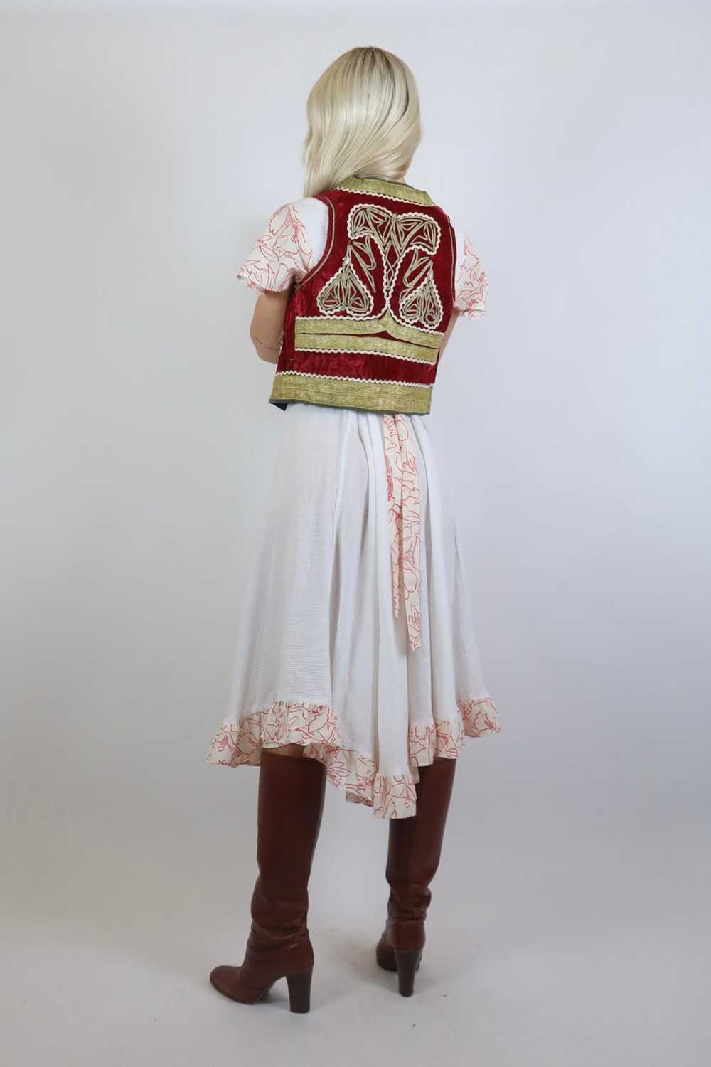 Late 60s Afghan waistcoat - image 11