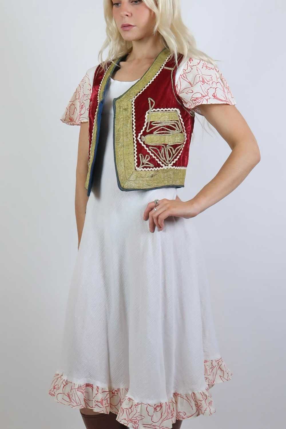 Late 60s Afghan waistcoat - image 2